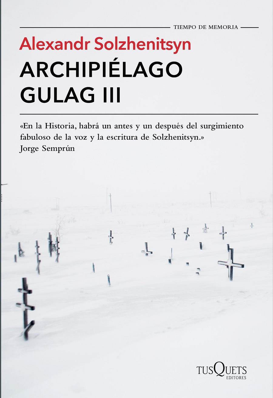 ARCHIPIÉLAGO GULAG III | 9788490661826 | SOLZHENITSYN, ALEXANDR | Llibreria Online de Banyoles | Comprar llibres en català i castellà online