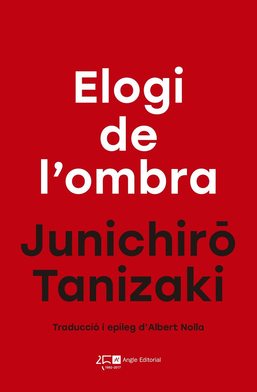 ELOGI DE L'OMBRA | 9788415307839 | TANIZAKI, JUNICHIRÔ | Llibreria Online de Banyoles | Comprar llibres en català i castellà online