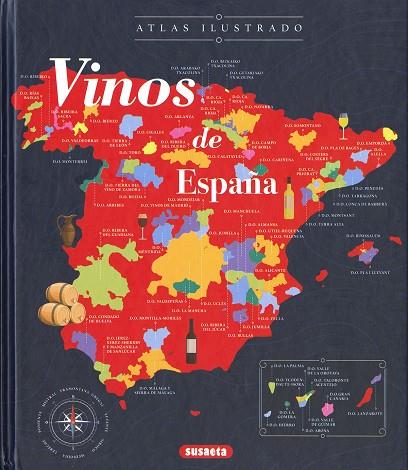 VINOS DE ESPAÑA | 9788467786132 | SUSAETA, EQUIPO | Llibreria Online de Banyoles | Comprar llibres en català i castellà online