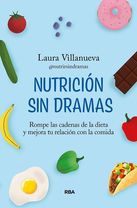 NUTRICIÓN SIN DRAMAS | 9788411323437 | VILLANUEVA, LAURA | Llibreria Online de Banyoles | Comprar llibres en català i castellà online