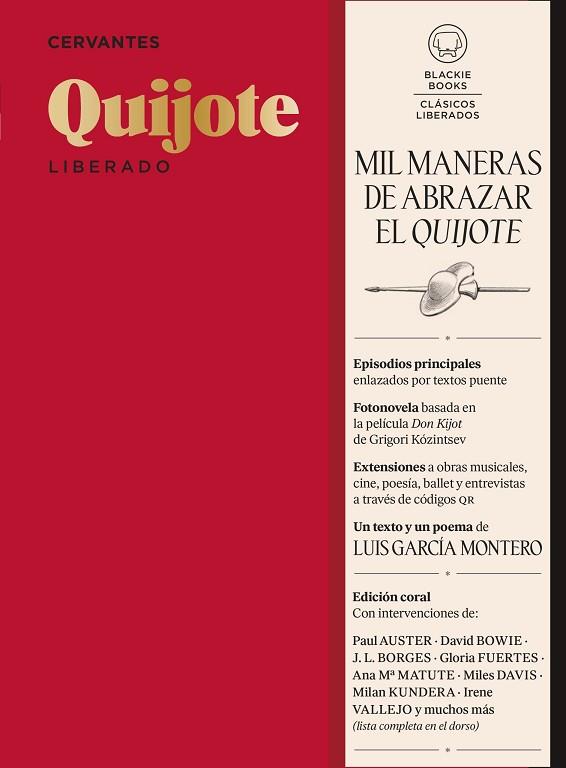 QUIJOTE LIBERADO | 9788419654328 | DE CERVANTES, MIGUEL | Llibreria Online de Banyoles | Comprar llibres en català i castellà online