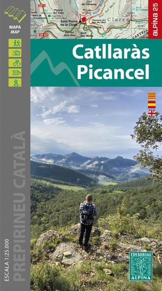 MAPA CATLLARÀS PICANCEL 1:25.000 | 9788480908597 | ALPINA | Llibreria Online de Banyoles | Comprar llibres en català i castellà online
