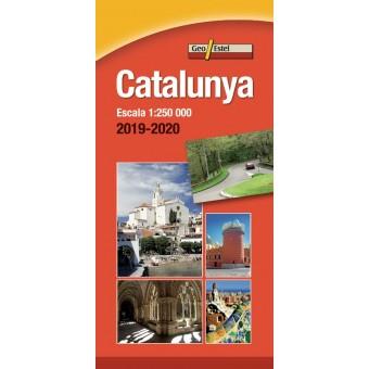CATALUNYA (2019-2020)MAPA DE CARRETERES | 9788415237303 | GEO ESTEL | Llibreria Online de Banyoles | Comprar llibres en català i castellà online