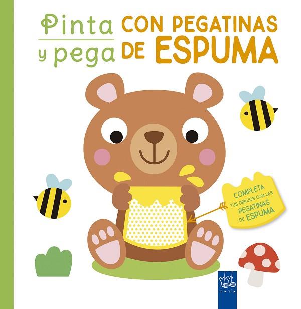 PINTA Y PEGA CON PEGATINAS DE ESPUMA. VERDE | 9788408250449 | YOYO | Llibreria Online de Banyoles | Comprar llibres en català i castellà online