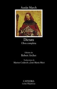 DICTATS | 9788437637167 | MARCH, AUSIÀS | Llibreria Online de Banyoles | Comprar llibres en català i castellà online