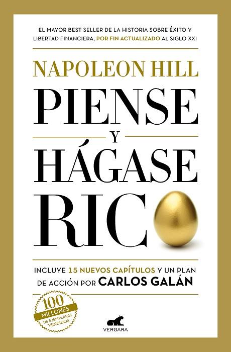 PIENSE Y HÁGASE RICO | 9788418620133 | HILL, NAPOLEON/GALÁN, CARLOS | Llibreria Online de Banyoles | Comprar llibres en català i castellà online
