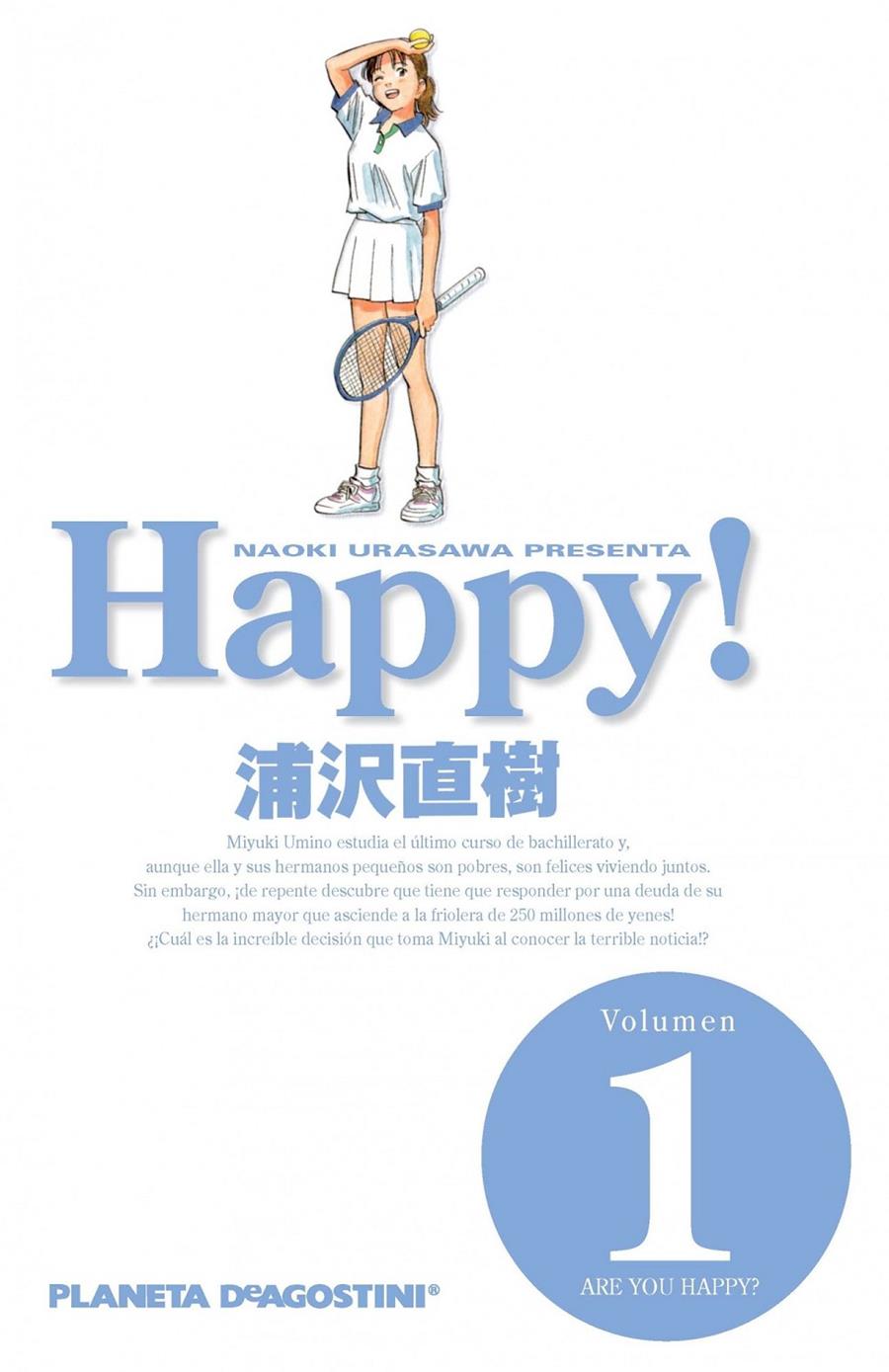 HAPPY! Nº 01 | 9788415921004 | URASAWA, NAOKI  | Llibreria Online de Banyoles | Comprar llibres en català i castellà online