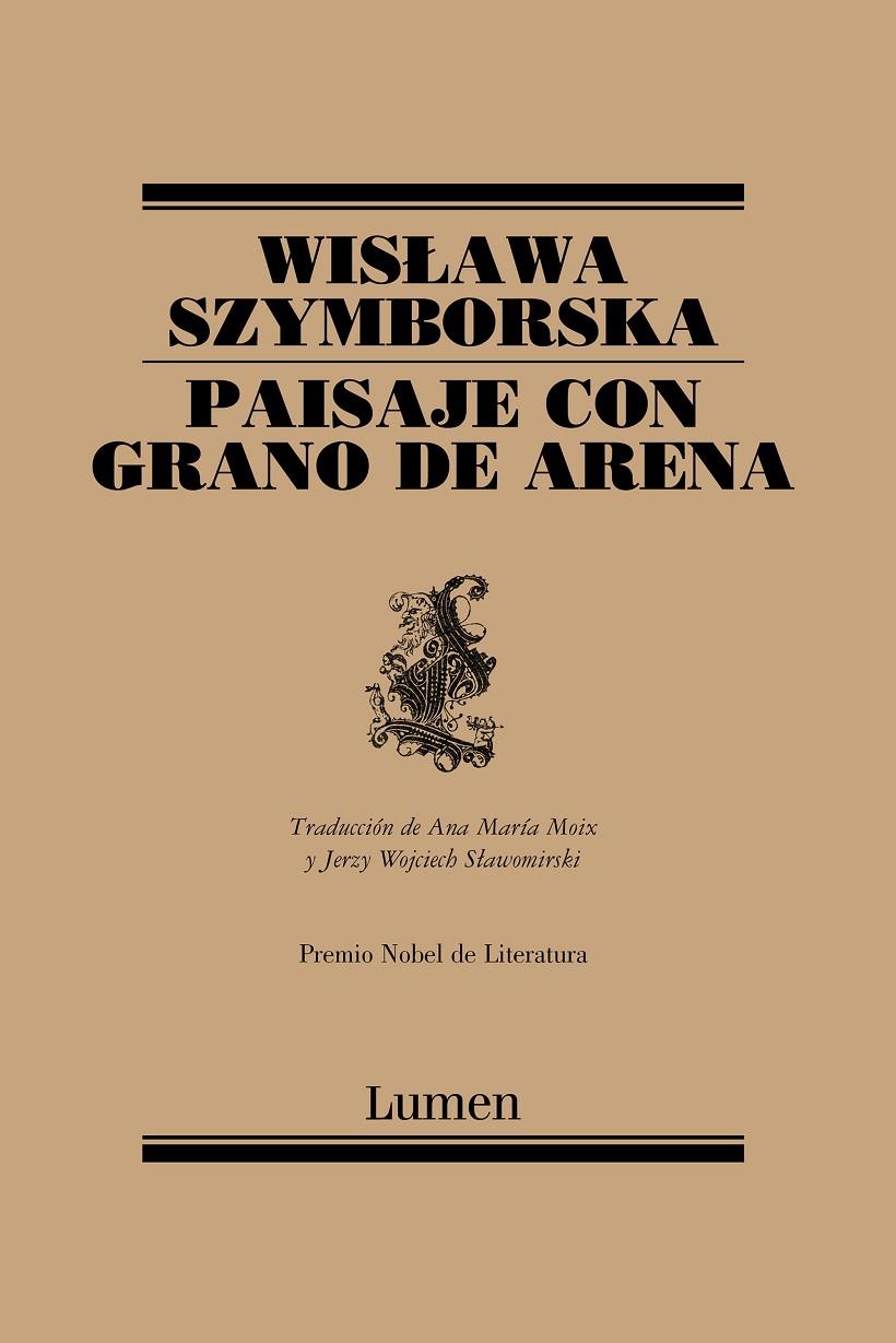 PAISAJE CON GRANO DE ARENA | 9788426427953 | SZYMBORSKA, WISLAWA | Llibreria Online de Banyoles | Comprar llibres en català i castellà online