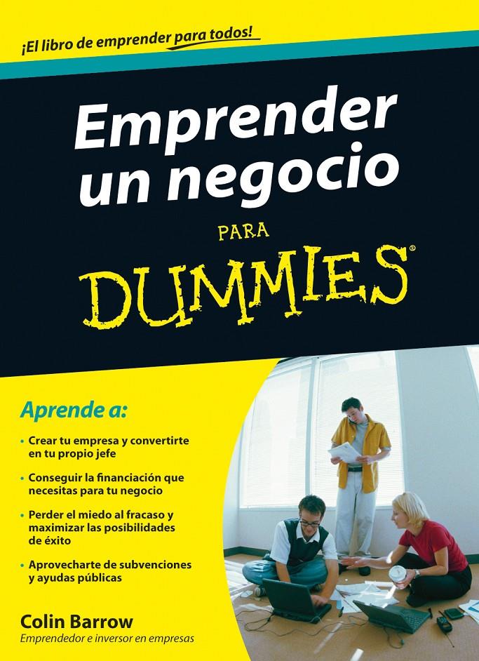 EMPRENDER UN NEGOCIO PARA DUMMIES | 9788432920844 | BARROW, COLIN | Llibreria Online de Banyoles | Comprar llibres en català i castellà online