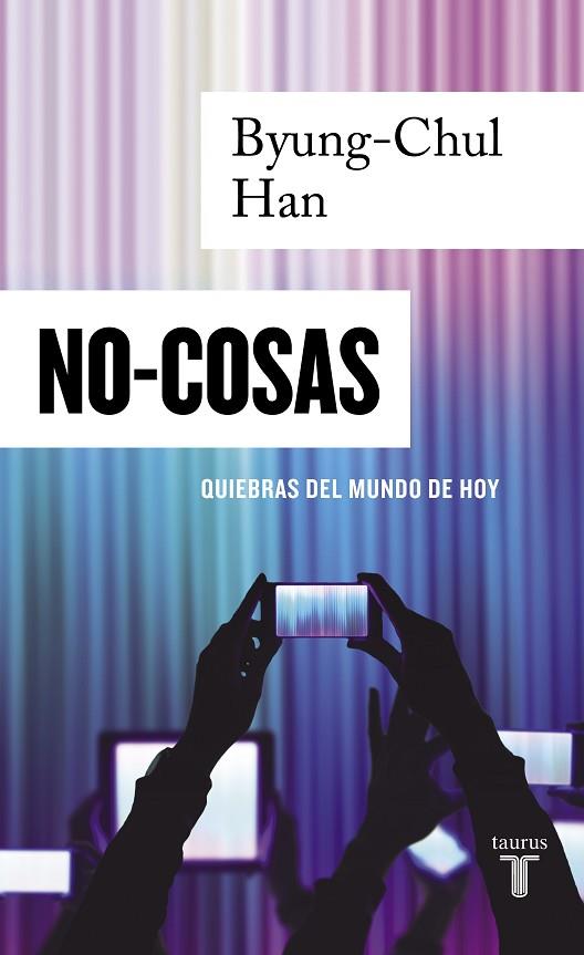 NO-COSAS | 9788430624348 | CHUL HAN, BYUNG | Llibreria Online de Banyoles | Comprar llibres en català i castellà online