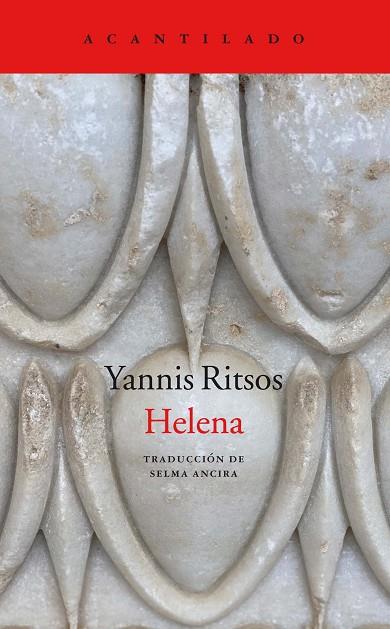 HELENA | 9788418370762 | RITSOS, YANNIS | Llibreria Online de Banyoles | Comprar llibres en català i castellà online