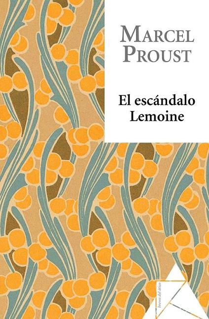 ESCANDALO LEMOINE | 9788493780975 | PROUST, MARCEL | Llibreria Online de Banyoles | Comprar llibres en català i castellà online