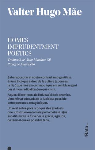 HOMES IMPRUDENTMENT POÈTICS | 9788416738380 | HUGO MÃE, VALTER | Llibreria Online de Banyoles | Comprar llibres en català i castellà online
