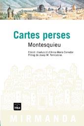 CARTES PERSES | 9788496061388 | MONTESQUIEU | Llibreria Online de Banyoles | Comprar llibres en català i castellà online