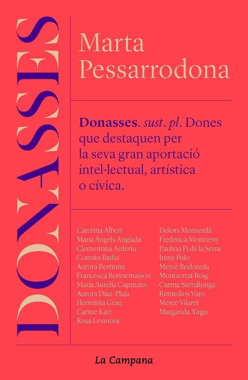 DONASSES | 9788418226816 | PESSARRODONA, MARTA | Llibreria Online de Banyoles | Comprar llibres en català i castellà online