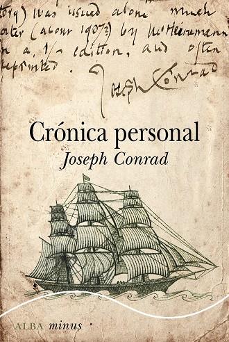 CRÓNICA PERSONAL | 9788490652046 | CONRAD, JOSEPH | Llibreria Online de Banyoles | Comprar llibres en català i castellà online