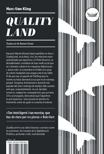 QUALITY LAND | 9788417339340 | KLING, MARC-UWE | Llibreria Online de Banyoles | Comprar llibres en català i castellà online