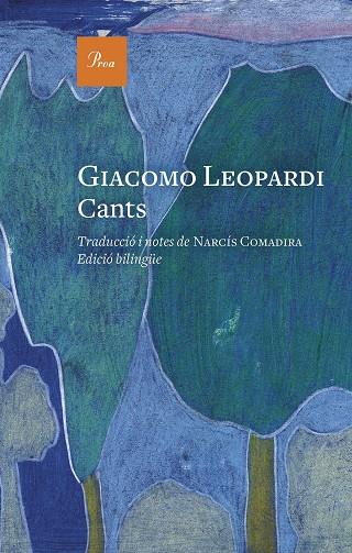 CANTS | 9788475889191 | LEOPARDI, GIACOMO | Llibreria Online de Banyoles | Comprar llibres en català i castellà online