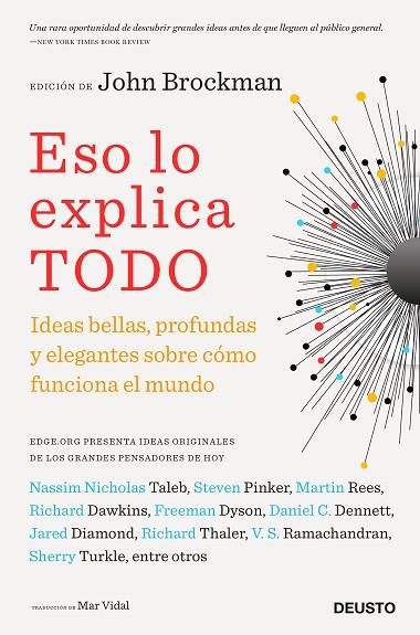ESO LO EXPLICA TODO | 9788423417155 | BROCKMAN, JOHN | Llibreria Online de Banyoles | Comprar llibres en català i castellà online