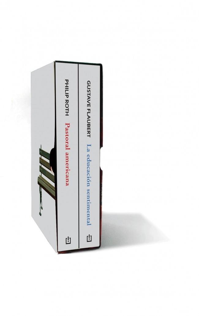 TWINS FLAUBERT ROTH - ESTUCHE. PASTORAL AMERICANA/ LA EDUCACIÓN SENTIMENTAL | 9788464025500 | ROTH, PHILIP / FLAUBERT, GUSTAVE | Llibreria Online de Banyoles | Comprar llibres en català i castellà online