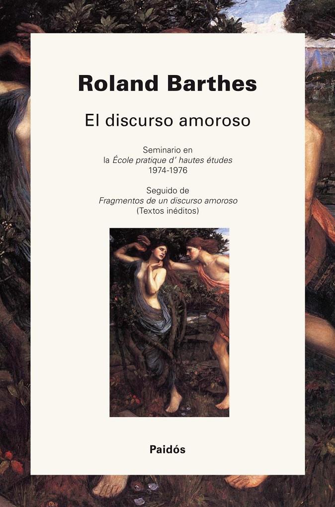 DISCURSO AMOROSO, EL | 9788449324802 | BARTHES, ROLAND | Llibreria Online de Banyoles | Comprar llibres en català i castellà online