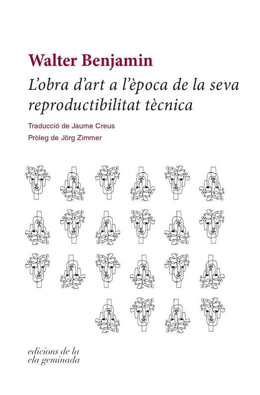 OBRA D'ART A L'ÈPOCA DE LA SEVA REPRODUCTIBILITAT TÈCNICA, L' | 9788412143065 | BENJAMIN, WALTER | Llibreria Online de Banyoles | Comprar llibres en català i castellà online