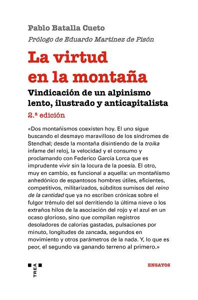 LA VIRTUD EN LA MONTAÑA | 9788419823892 | BATALLA CUETO, PABLO | Llibreria Online de Banyoles | Comprar llibres en català i castellà online