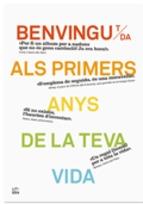 BENVINGUT/DA ALS PRIMERS ANYS DE LA TEVA VIDA | 9788494294709 | TERRER BAYO, NOELIA | Llibreria Online de Banyoles | Comprar llibres en català i castellà online