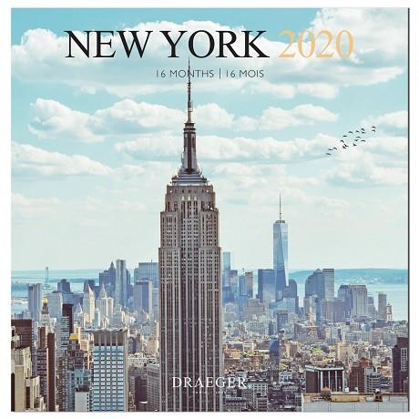CALENDARI 16 MESOS GRAN 28X29 NEW YORK 2020 | 3045677979300 | DRAEGER | Llibreria Online de Banyoles | Comprar llibres en català i castellà online