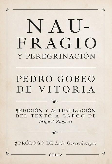 NAUFRAGIO Y PEREGRINACIÓN | 9788491995272 | GOBEO DE VITORIA, PEDRO/ZUGASTI, MIGUEL | Llibreria Online de Banyoles | Comprar llibres en català i castellà online
