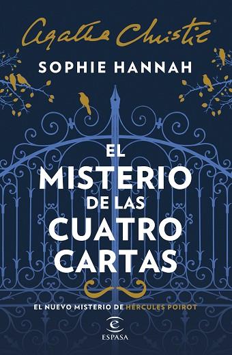 EL MISTERIO DE LAS CUATRO CARTAS | 9788467055436 | HANNAH, SOPHIE | Llibreria Online de Banyoles | Comprar llibres en català i castellà online