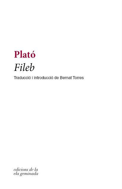 FILEB | 9788494856167 | PLATÓ | Llibreria Online de Banyoles | Comprar llibres en català i castellà online