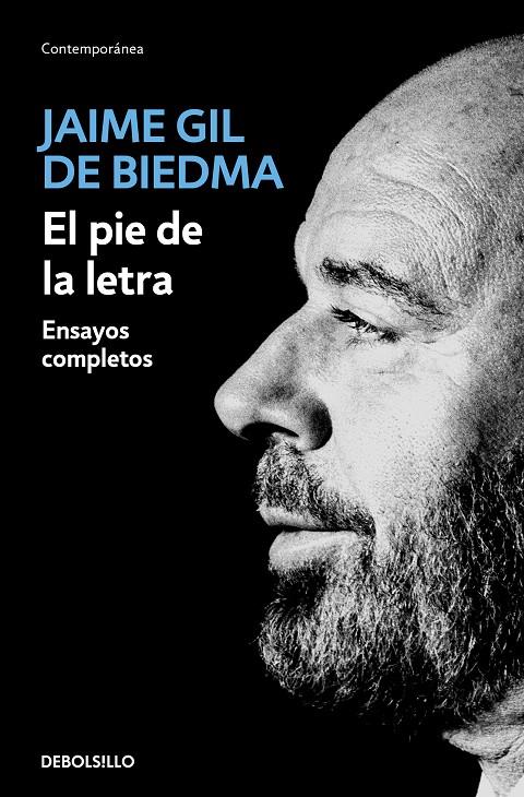 PIE DE LA LETRA, EL | 9788466344166 | GIL DE BIEDMA, JAIME | Llibreria Online de Banyoles | Comprar llibres en català i castellà online