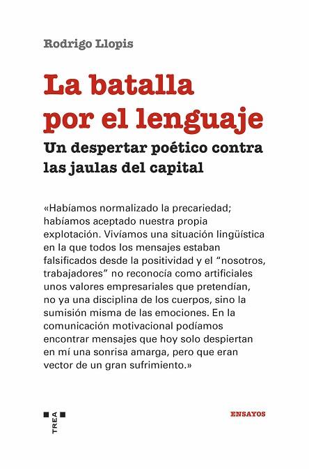 BATALLA POR EL LENGUAJE, LA | 9788419525147 | LLOPIS, RODRIGO | Llibreria Online de Banyoles | Comprar llibres en català i castellà online