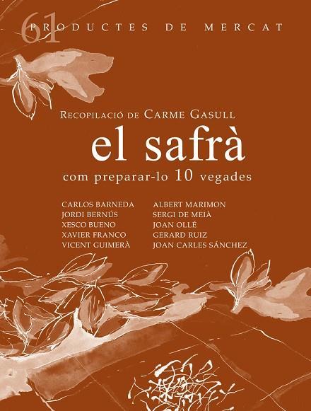SAFRÀ, EL | 9788494843150 | GASULL, CARME (RECOP.) | Llibreria Online de Banyoles | Comprar llibres en català i castellà online