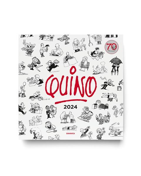 QUINO 2024, CALENDARIO DE PARED | 9789878935881 | QUINO | Llibreria Online de Banyoles | Comprar llibres en català i castellà online