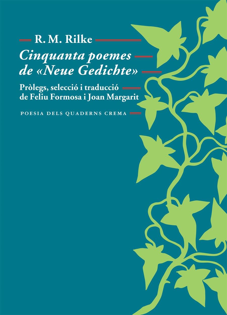 CINQUANTA POEMES DE "NEUE GEDICHTE" | 9788477275046 | VON RILKE, RAINER MARIA | Llibreria Online de Banyoles | Comprar llibres en català i castellà online