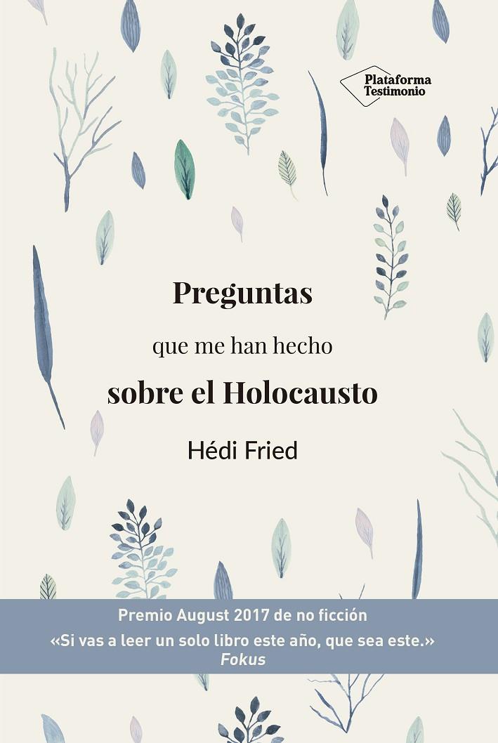 PREGUNTAS QUE ME HAN HECHO SOBRE EL HOLOCAUSTO | 9788417622145 | FRIED, HÉDI | Llibreria Online de Banyoles | Comprar llibres en català i castellà online