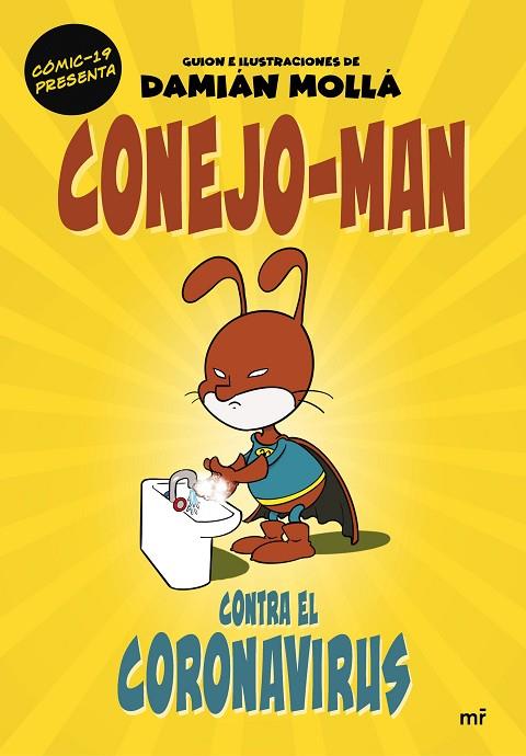 CONEJO-MAN CONTRA EL CORONAVIRUS | 9788427047754 | MOLLÁ, DAMIÁN | Llibreria Online de Banyoles | Comprar llibres en català i castellà online