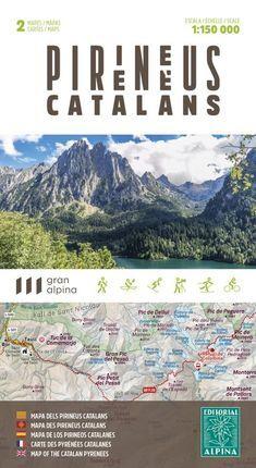 MAPA DELS PIRINEUS CATALANS 1:150.000 [2 MAPES] | 9788480909785 | AAVV | Llibreria Online de Banyoles | Comprar llibres en català i castellà online