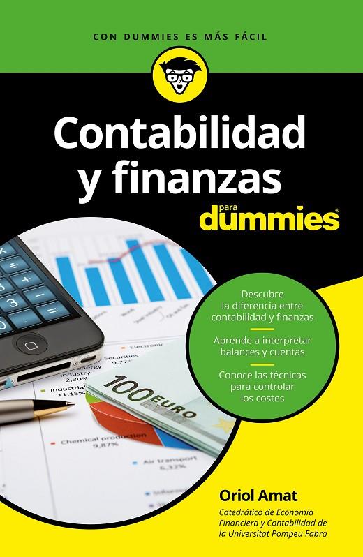 CONTABILIDAD Y FINANZAS PARA DUMMIES | 9788432903533 | ORIOL AMAT | Llibreria Online de Banyoles | Comprar llibres en català i castellà online