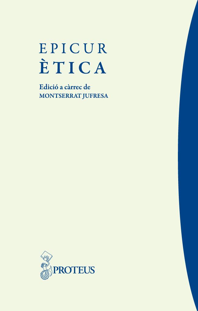 ETICA | 9788493631949 | EPICUR | Llibreria Online de Banyoles | Comprar llibres en català i castellà online
