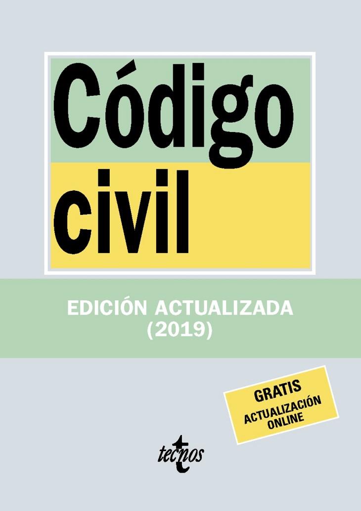 CÓDIGO CIVIL | 9788430977055 | EDITORIAL TECNOS | Llibreria Online de Banyoles | Comprar llibres en català i castellà online