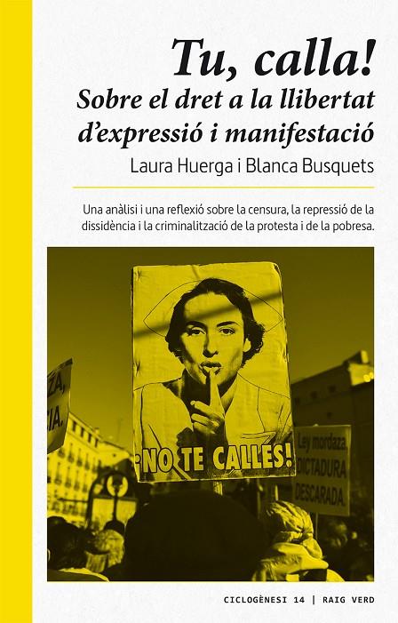 TU, CALLA! | 9788416689675 | HUERGA AYZA, LAURA/BUSQUETS, BLANCA | Llibreria Online de Banyoles | Comprar llibres en català i castellà online