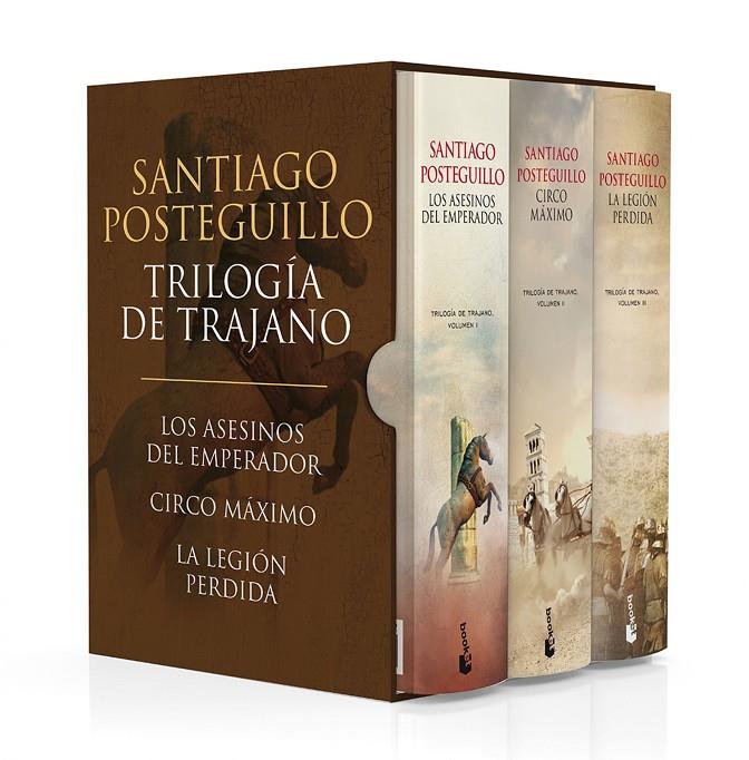 ESTUCHE TRILOGÍA DE TRAJANO | 9788408197423 | POSTEGUILLO, SANTIAGO | Llibreria Online de Banyoles | Comprar llibres en català i castellà online