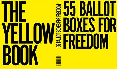 55 BALLOT BOXES FOR FREEDOM. THE YELLOW BOOK | 9782956427629 | Llibreria Online de Banyoles | Comprar llibres en català i castellà online