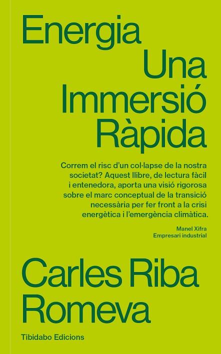 ENERGIA | 9788410013087 | RIBA ROMEVA, CARLES | Llibreria Online de Banyoles | Comprar llibres en català i castellà online