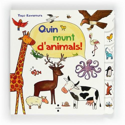 QUIN MUNT D'ANIMALS! | 9788466128841 | KAWAMURA, YAYO | Llibreria Online de Banyoles | Comprar llibres en català i castellà online