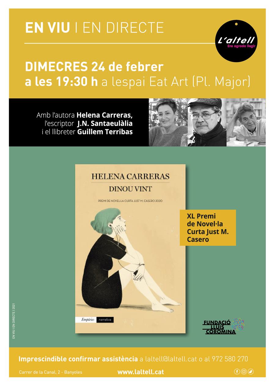 EN VIU I EN DIRECTE anb HELENA CARRERAS - Llibreria Online de Banyoles | Comprar llibres en català i castellà online