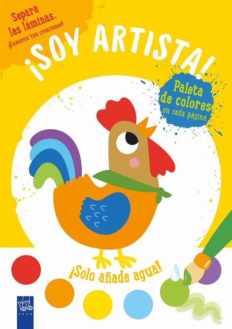 ¡SOY ARTISTA! GALLO | 9788408236054 | YOYO | Llibreria Online de Banyoles | Comprar llibres en català i castellà online